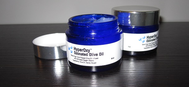 Ozonated olive oil