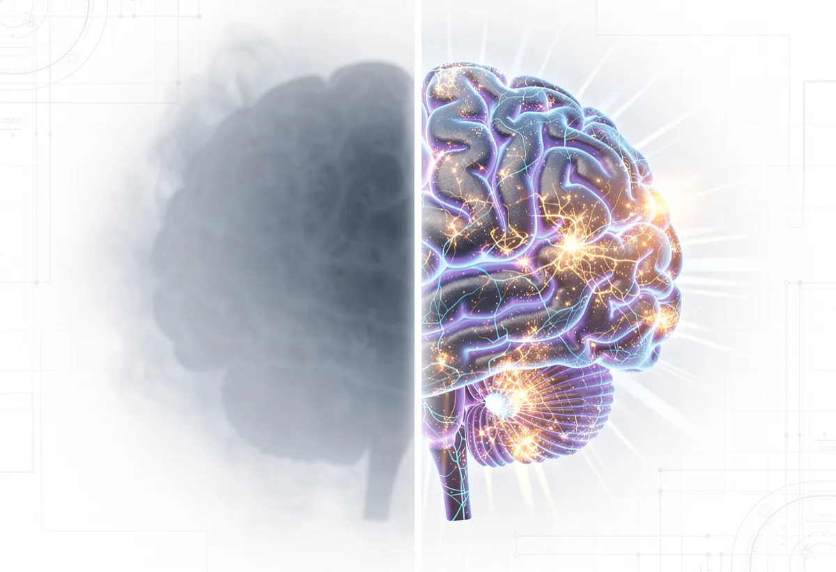 Brain fog to mental clarity transformation with NAD+ therapy