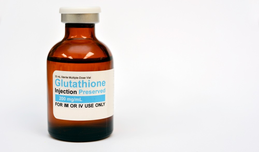Glutathione bottle. For IV use.